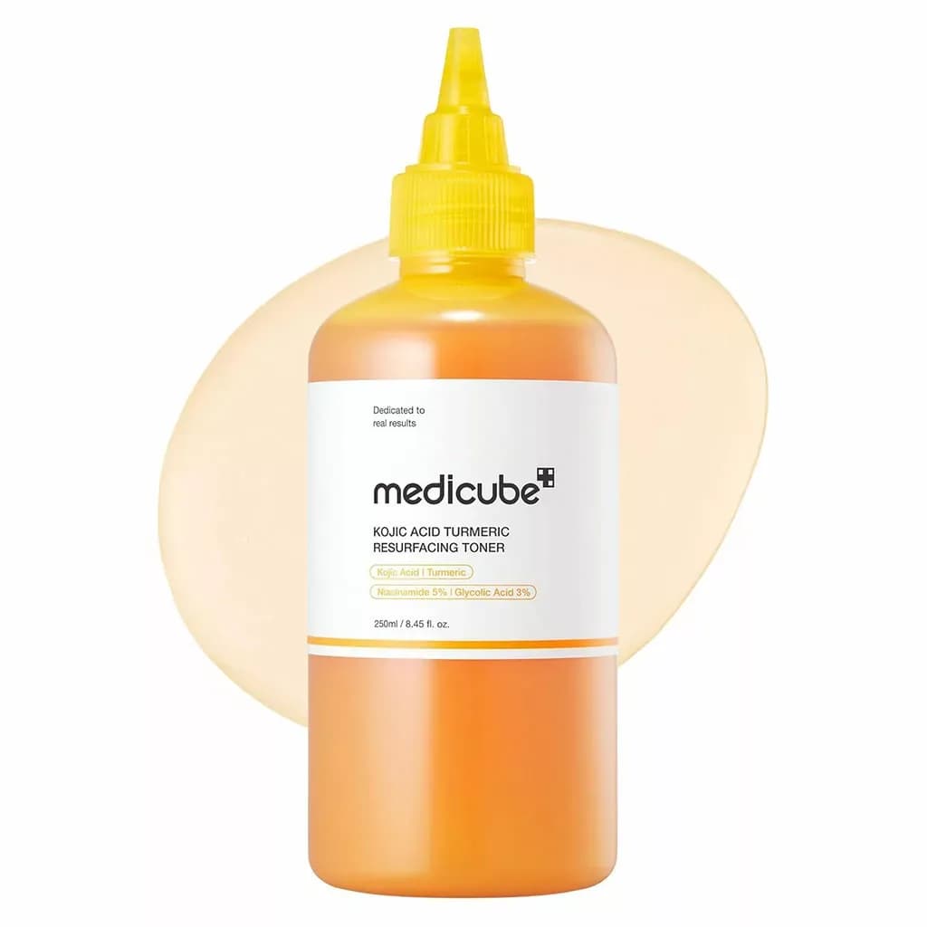 تونر کوجیک اسید مدی کیوب ترمریک niacinamide + glycolic